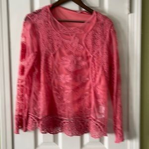 Lace top with camisole